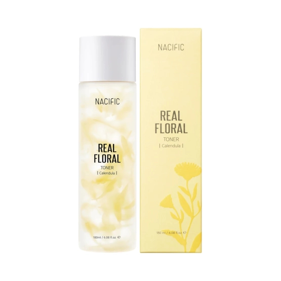 NACIFIC Real Floral Toner Calendula - Nawilżający tonik z nagietkiem lekarskim 180ml