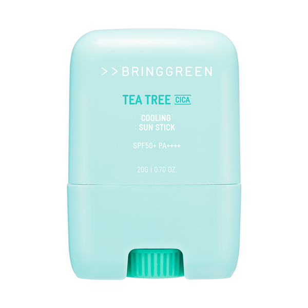 BRING GREEN Tea Tree Cica Cooling Sun Stick - Chłodzący sztyft przeciwsłoneczny SPF50+ PA++++ 20g